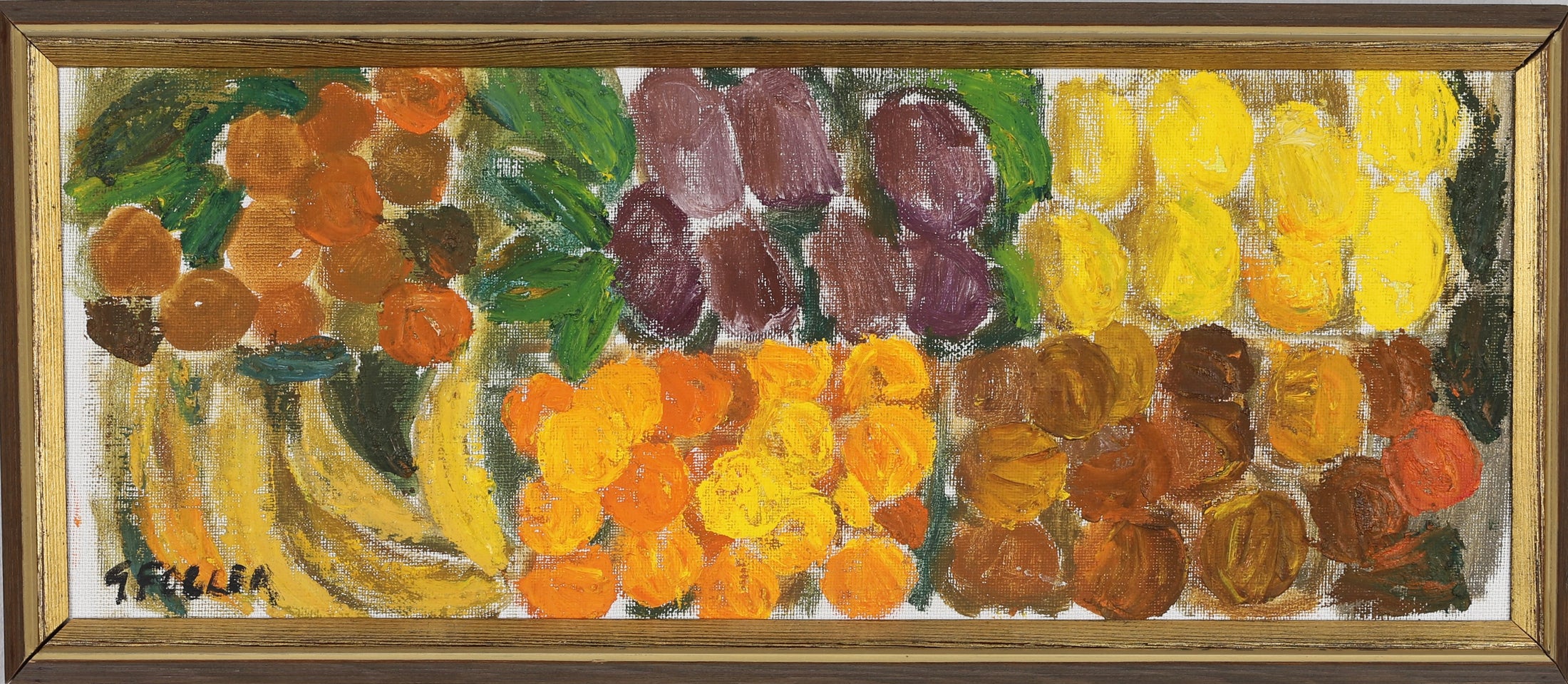 Mid Century Still Life Oil Painting by G Fogler From Sweden