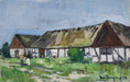 Load image into Gallery viewer, Mid Century Vintage Landscape From Sweden by G Berglund 1970