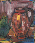 Load image into Gallery viewer, Mid Century Original Still Life Oil Painting L Zelig Sweden