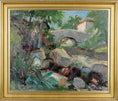 Load image into Gallery viewer, Mid Century Original Landscape Oil Painting From Sweden By Eskil Skans