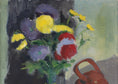 Load image into Gallery viewer, Mid Century Original Still Life Oil Painting by K Persson From Sweden