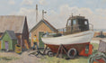 Load image into Gallery viewer, Mid Century Original Oil Painting From Sweden By Eskil Skans