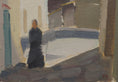 Load image into Gallery viewer, Vintage Cityscape Oil Painting by T Nilsson from Sweden