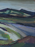 Load image into Gallery viewer, Swedish Mid Century Landscape Oil Painting by Allen Erwö 1954