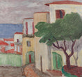 Load image into Gallery viewer, Original Oil Painting Vintage Mid Century By H Lundström Sweden