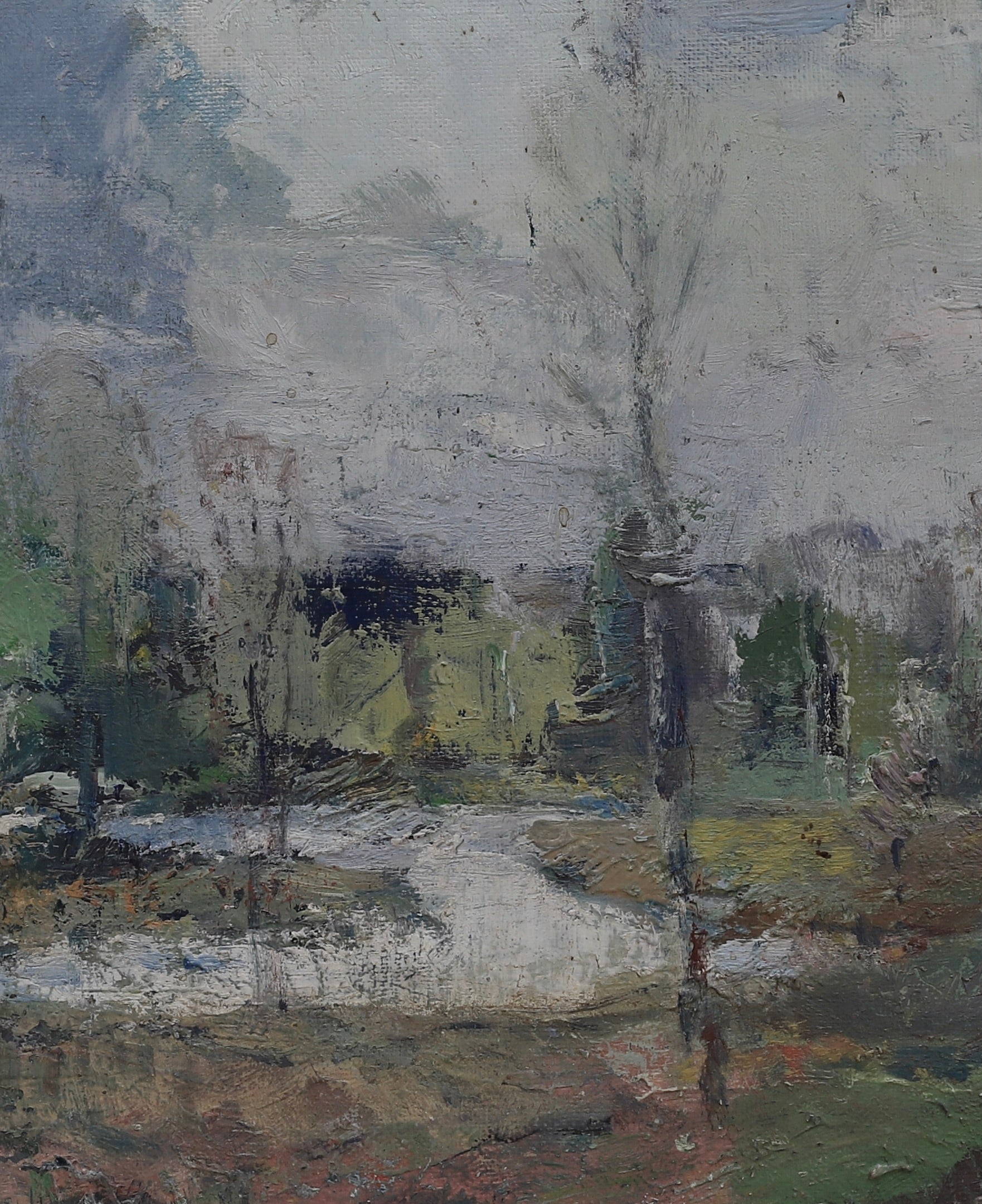 Vintage Oil Painting From Sweden Hugo Carlberg 1938