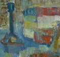 Load image into Gallery viewer, Original Mid Century Still Life Oil Painting by O Larsen from Sweden