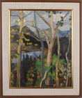 Load image into Gallery viewer, Mid Century Landscape Oil Painting By C Gunne Sweden 1941