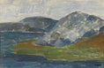 Load image into Gallery viewer, Mid Century Original Landscape Oil Painting From Sweden