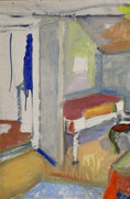 Load image into Gallery viewer, Mid Century Interior Oil Painting From Sweden