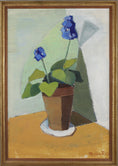 Load image into Gallery viewer, Mid Century Original Still Life Oil Painting From Sweden 1957