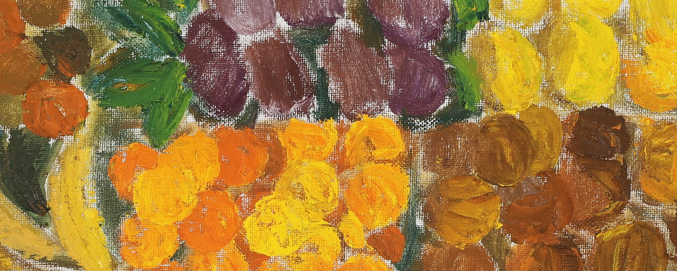 Mid Century Still Life Oil Painting by G Fogler From Sweden