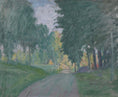 Load image into Gallery viewer, Mid Century Landscape Oil Painting From Sweden by M Hallengren