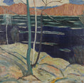 Load image into Gallery viewer, Mid Century Original Landscape Oil Painting From Sweden