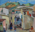 Load image into Gallery viewer, Mid Century Landscape Oil Painting By Paul Petersen From Sweden