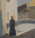 Load image into Gallery viewer, Vintage Cityscape Oil Painting by T Nilsson from Sweden