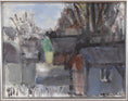 Load image into Gallery viewer, Mid Century Oil Painting From Sweden by K Christensen