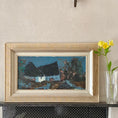 Load image into Gallery viewer, Vintage Mid Century Landscape Painting By Hartman Sweden