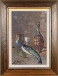 Load image into Gallery viewer, Vintage Mid Century Oil Painting From 1963 from Sweden