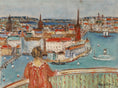Load image into Gallery viewer, Vintage Mid Century Oil Painting From Sweden