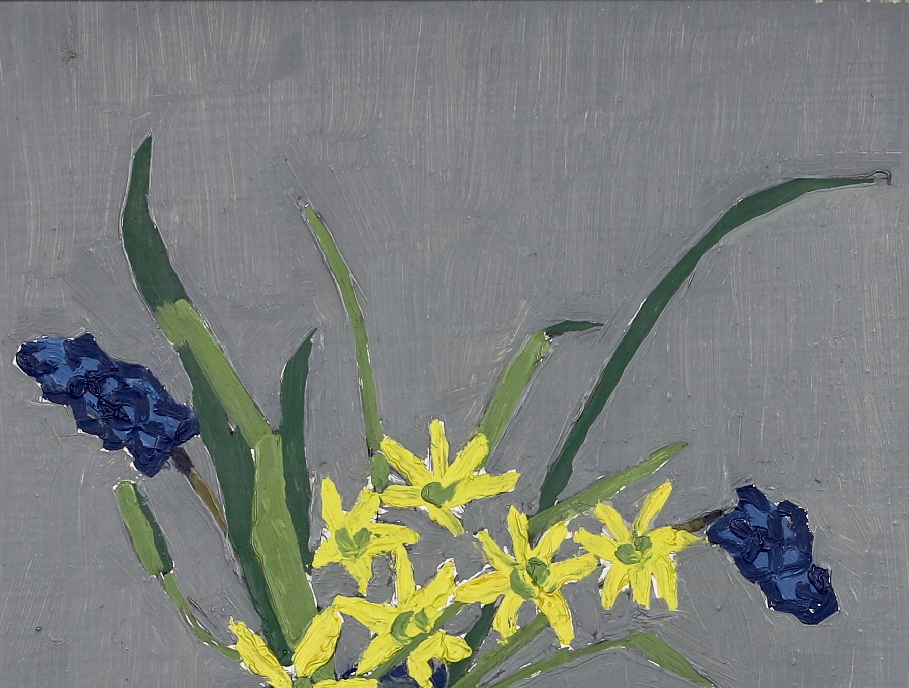 Vintage Swedish Art Still Life Oil Painting by Granhall 1953