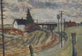 Load image into Gallery viewer, Mid Century Original Landscape Oil Painting From Sweden By A Krüger