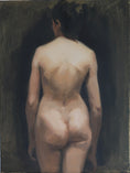 Load image into Gallery viewer, Vintage Art Room Oil Painting Art School Figure Study