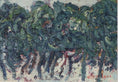 Load image into Gallery viewer, Mid Century Vintage Landscape in Heavy Impasto From Sweden