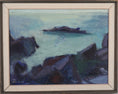 Load image into Gallery viewer, Mid Century Seascape Oil Painting By A Erwö Sweden 1950