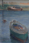 Load image into Gallery viewer, Vintage Mid Century Oil Painting From Sweden by Gideon Isaksson