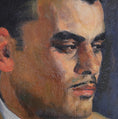 Load image into Gallery viewer, Vintage Man's Portrait From Sweden Dated 1930 Vintage Art Room