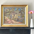 Load image into Gallery viewer, Mid Century Landscape Oil Painting From Sweden