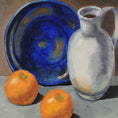 Load image into Gallery viewer, Mid Century Original Still Life Oil Painting From Sweden