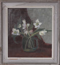 Load image into Gallery viewer, Vintage Mid Century 1940s Still Life Oil Painting Sweden