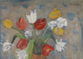 Load image into Gallery viewer, Vintage Mid Century Still Life Oil Painting By C Berndtsson Sweden