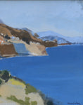 Load image into Gallery viewer, Mid Century Vintage Seascape Oil Painting By Stig Wernheden Sweden