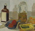 Load image into Gallery viewer, Mid Century Original Still Life Oil Painting by A Nilsson Sweden