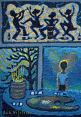 Load image into Gallery viewer, Vintage Mid Century Art Oil Painting By E Håfström From Sweden