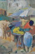 Load image into Gallery viewer, Vintage Mid Century Original Oil Painting By ES Persson 1949