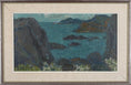 Load image into Gallery viewer, Mid Century Coastal Oil Painting By S Grandin Sweden
