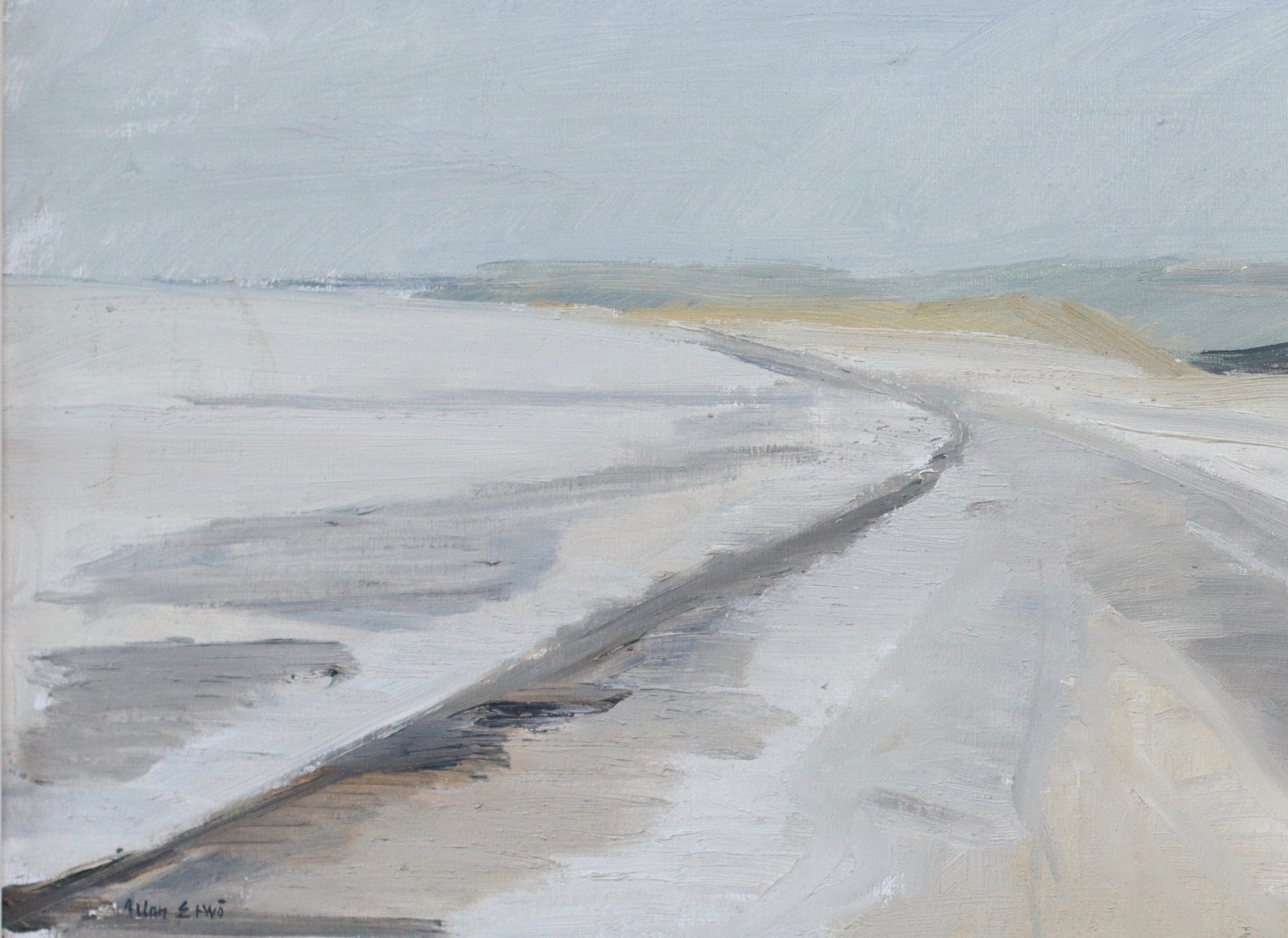 Mid Century Seascape By Alan Erwö From Sweden