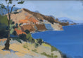 Load image into Gallery viewer, Mid Century Vintage Seascape Oil Painting By Stig Wernheden Sweden