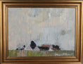 Load image into Gallery viewer, Mid Century Original Landscape Oil Painting By G Persson Sweden 1962