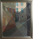 Load image into Gallery viewer, Mid Century Original Cityscape Oil Painting From Sweden