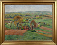 Load image into Gallery viewer, Vintage Art Room Landscape Oil Painting From Sweden by A Larsen 1935