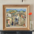 Load image into Gallery viewer, Mid Century Landscape Oil Painting By Paul Petersen From Sweden