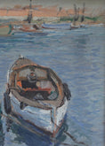 Load image into Gallery viewer, Vintage Mid Century Oil Painting From Sweden by Gideon Isaksson