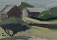 Load image into Gallery viewer, Mid Century Landscape Oil Painting By Allan Erwö 1960 Sweden