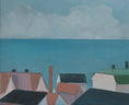 Load image into Gallery viewer, Mid Century Seascape Oil Painting From Sweden By Sven Thunvall
