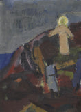 Load image into Gallery viewer, Mid Century Original Oil Painting from Sweden 1953